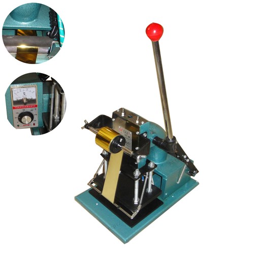 Manual hot foil - hot, stamping