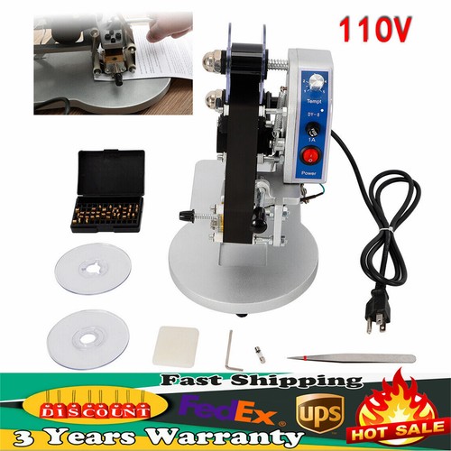 Hot stamp printer 110v - printer,